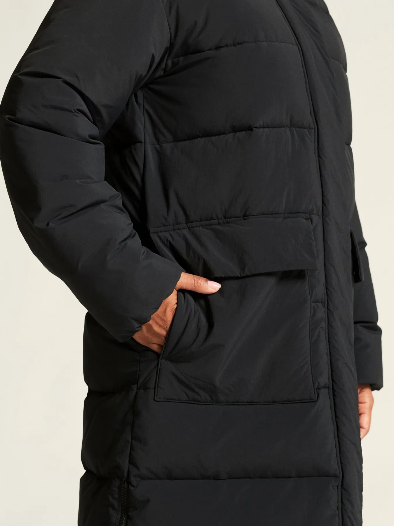 Jakker & Vester>Craft Sportswear Urban Long Padded Coat W Black