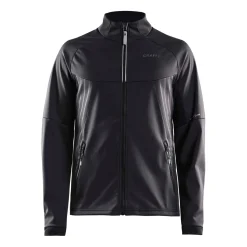 Jakker & Vester>Craft Sportswear Warm Train Jacket M Black-Transparent Grey