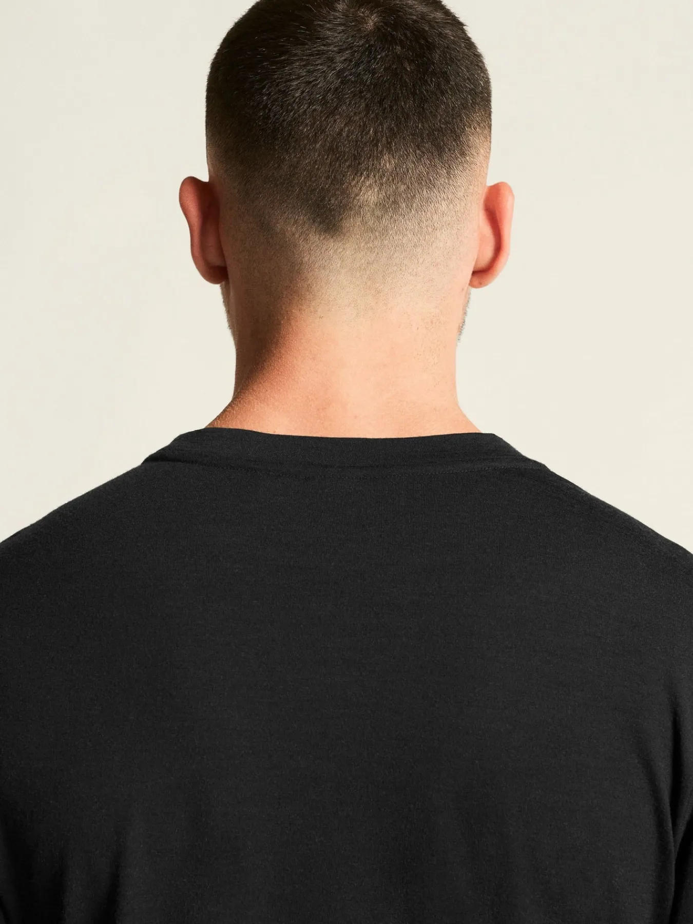 T-Skjorter & Singleter|Løping>Craft Sportswear Wool Jersey LS CN M Black