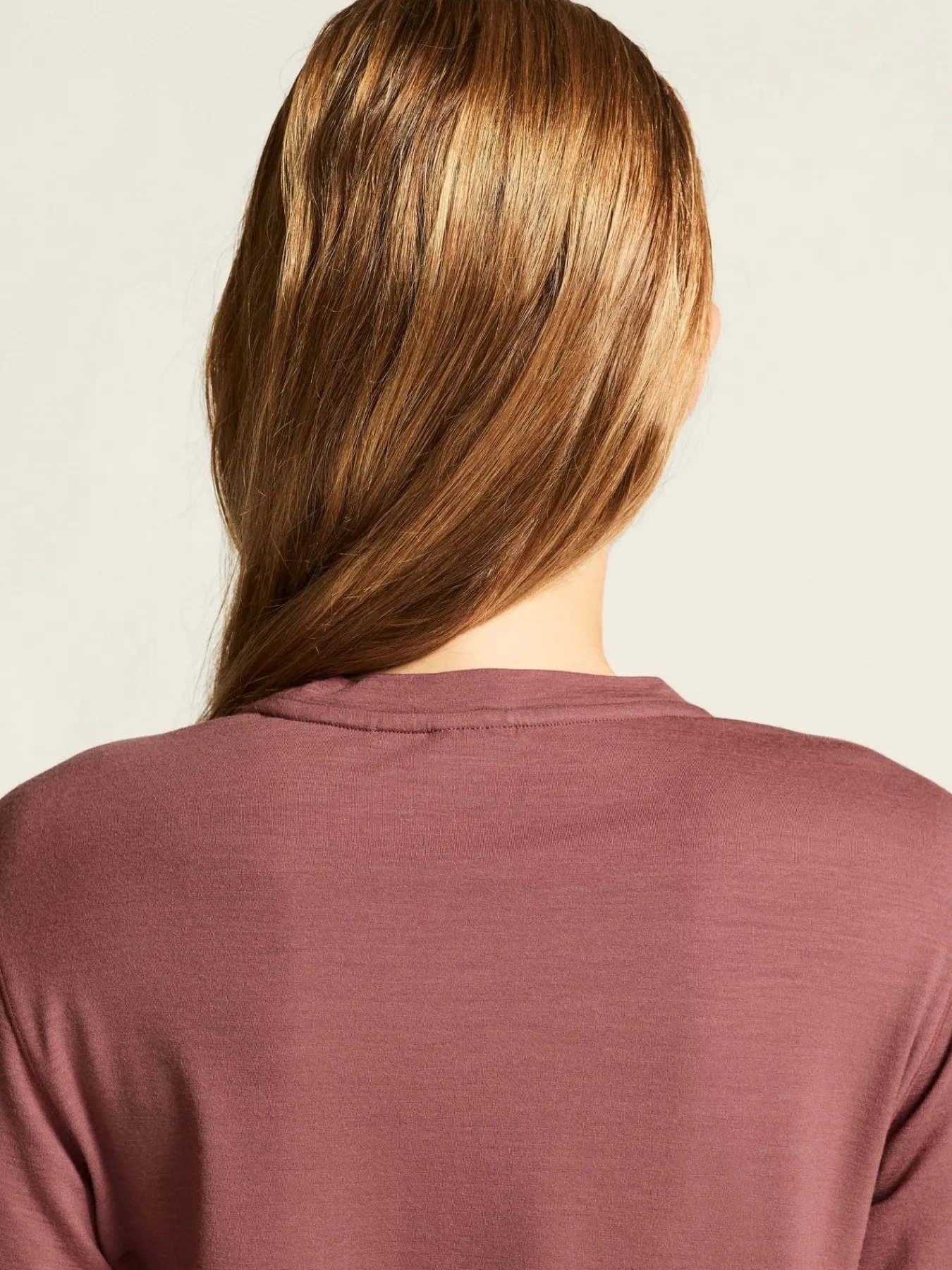 Gensere|Løping>Craft Sportswear Wool Jersey LS CN W Rose Brown