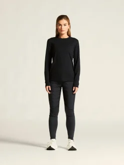 Gensere|Løping>Craft Sportswear Wool Jersey LS CN W Black