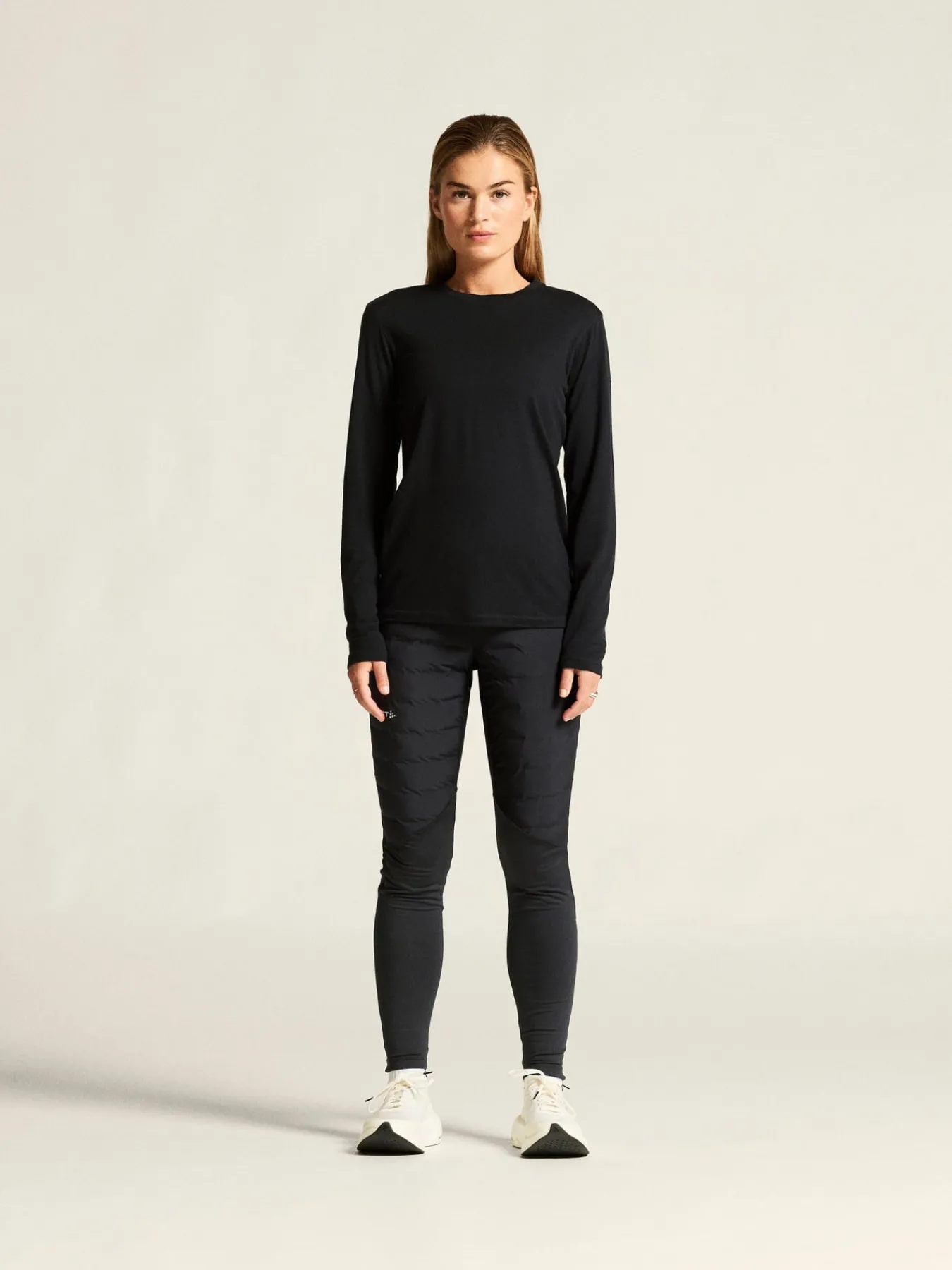 Gensere|Løping>Craft Sportswear Wool Jersey LS CN W Black