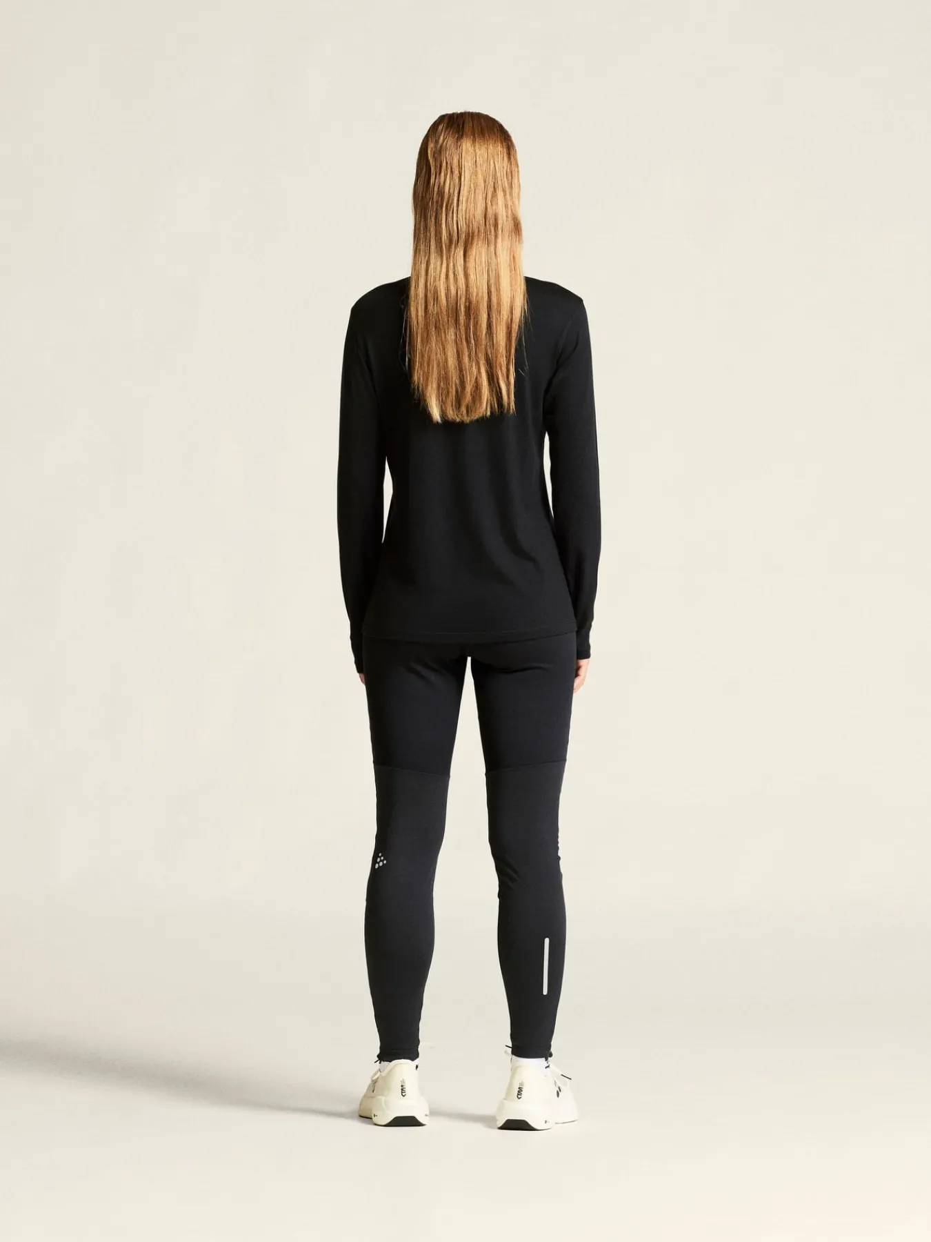 Gensere|Løping>Craft Sportswear Wool Jersey LS CN W Black