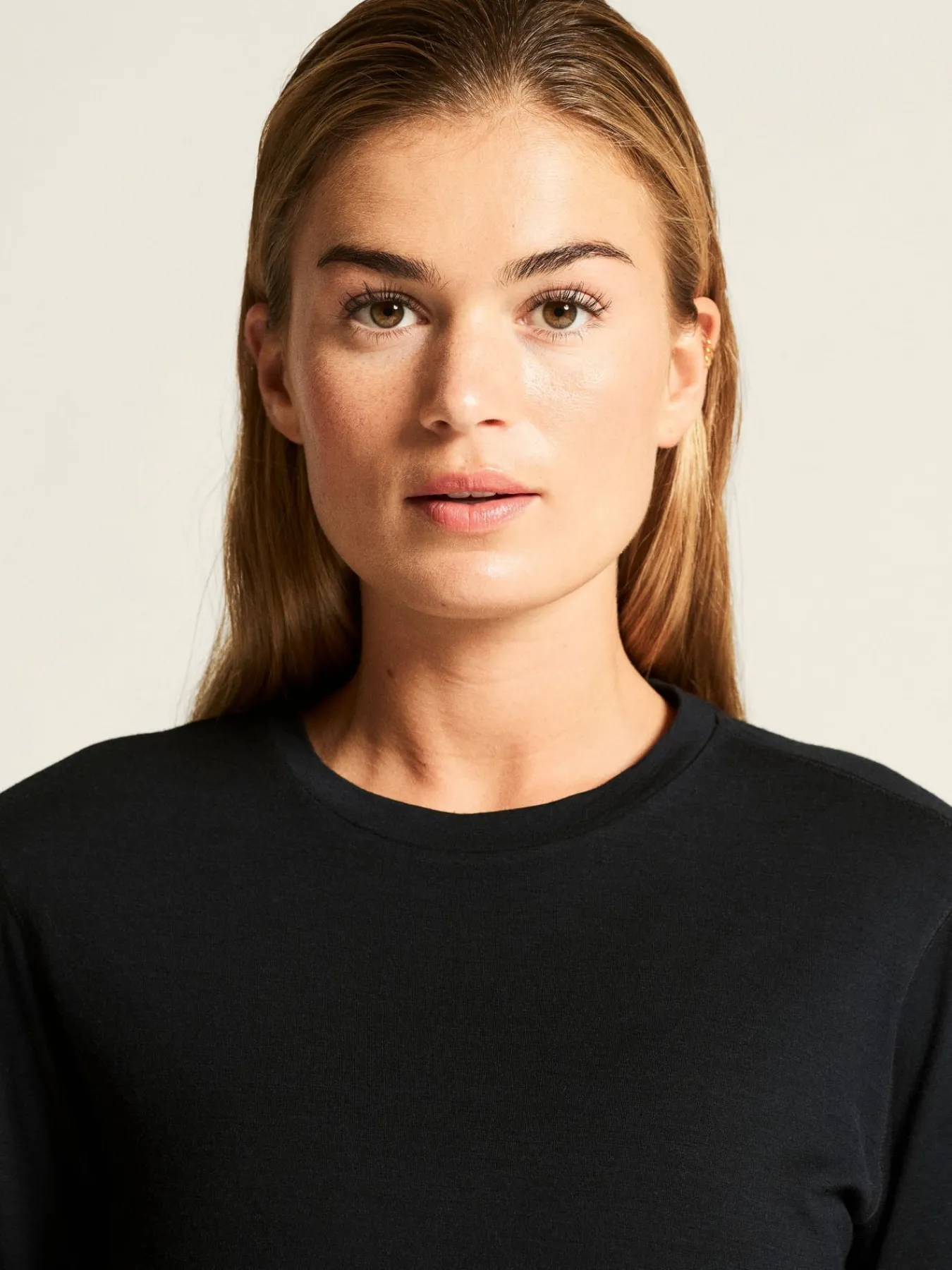 Gensere|Løping>Craft Sportswear Wool Jersey LS CN W Black