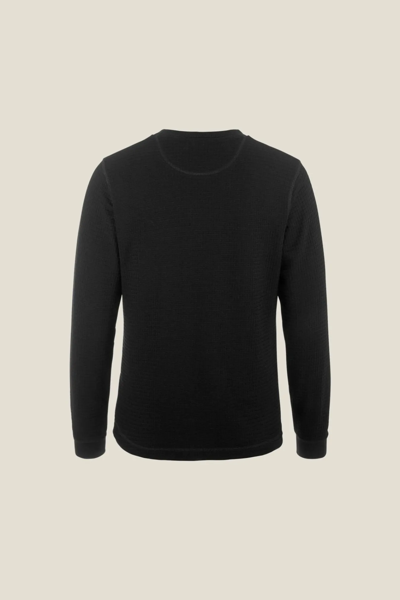 Gensere|Løping>Craft Sportswear Wool Waffle RN W Black